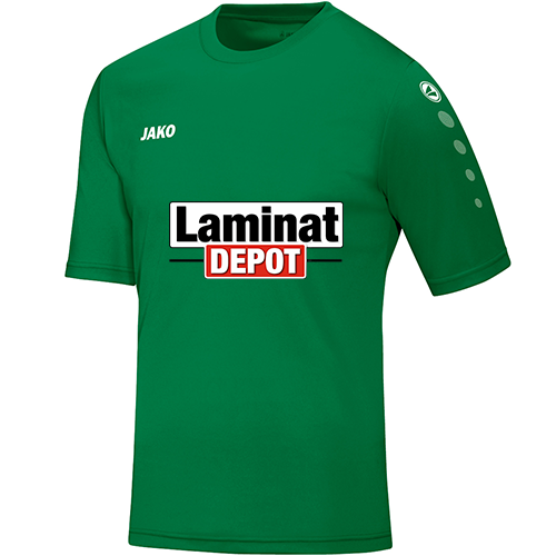 Laminat Depot 14er Trikotsatz Team sportgrün incl. TW Set