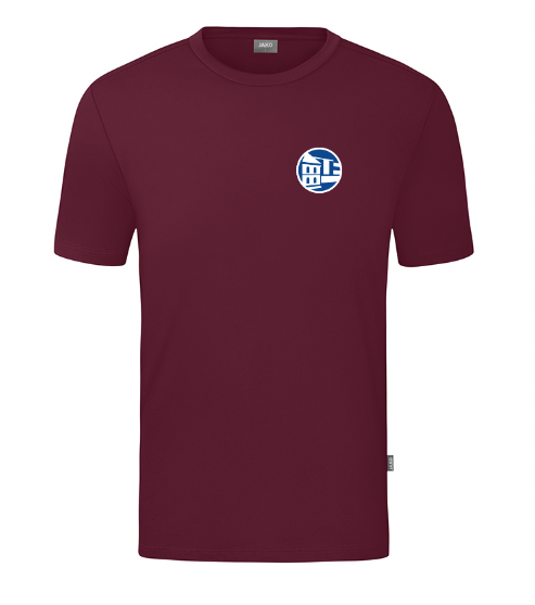 Gymnasium Adolfinum T-Shirt maroon incl. Rückendruck